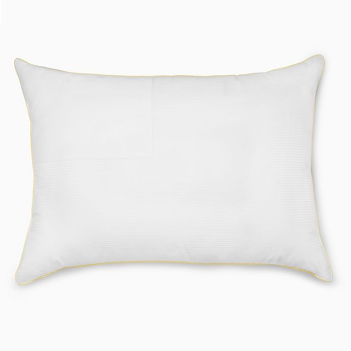 slide 1 of 6, Calvin Klein Luxury Flag Standard/Queen Back/Stomach Sleeper Pillow - White, 1 ct