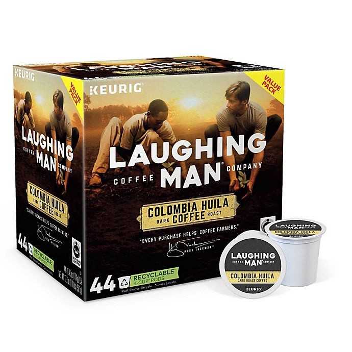 slide 1 of 8, Laughing Man Coffee 44 ea, 44 ct