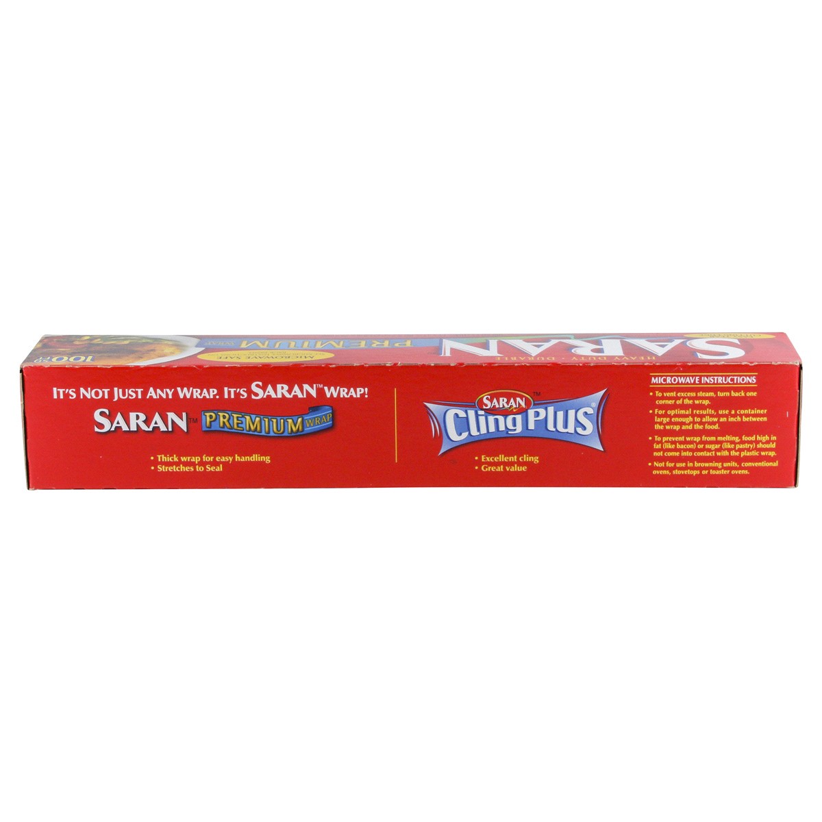 slide 6 of 6, Saran Heavy Duty Premium 100 Square Feet Wrap 1 ea, 100 FTK