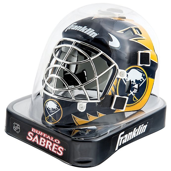 slide 2 of 2, NHL Buffalo Sabres Mini Goalie Mask, 1 ct