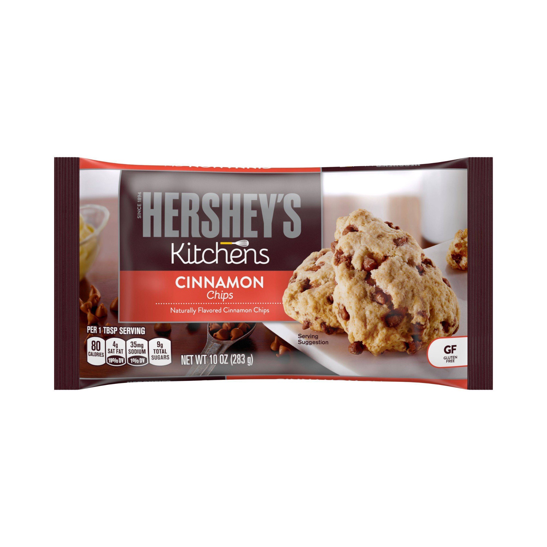 slide 1 of 6, Hershey's Cinnamon Baking Chips Bag, 10 oz, 10 oz