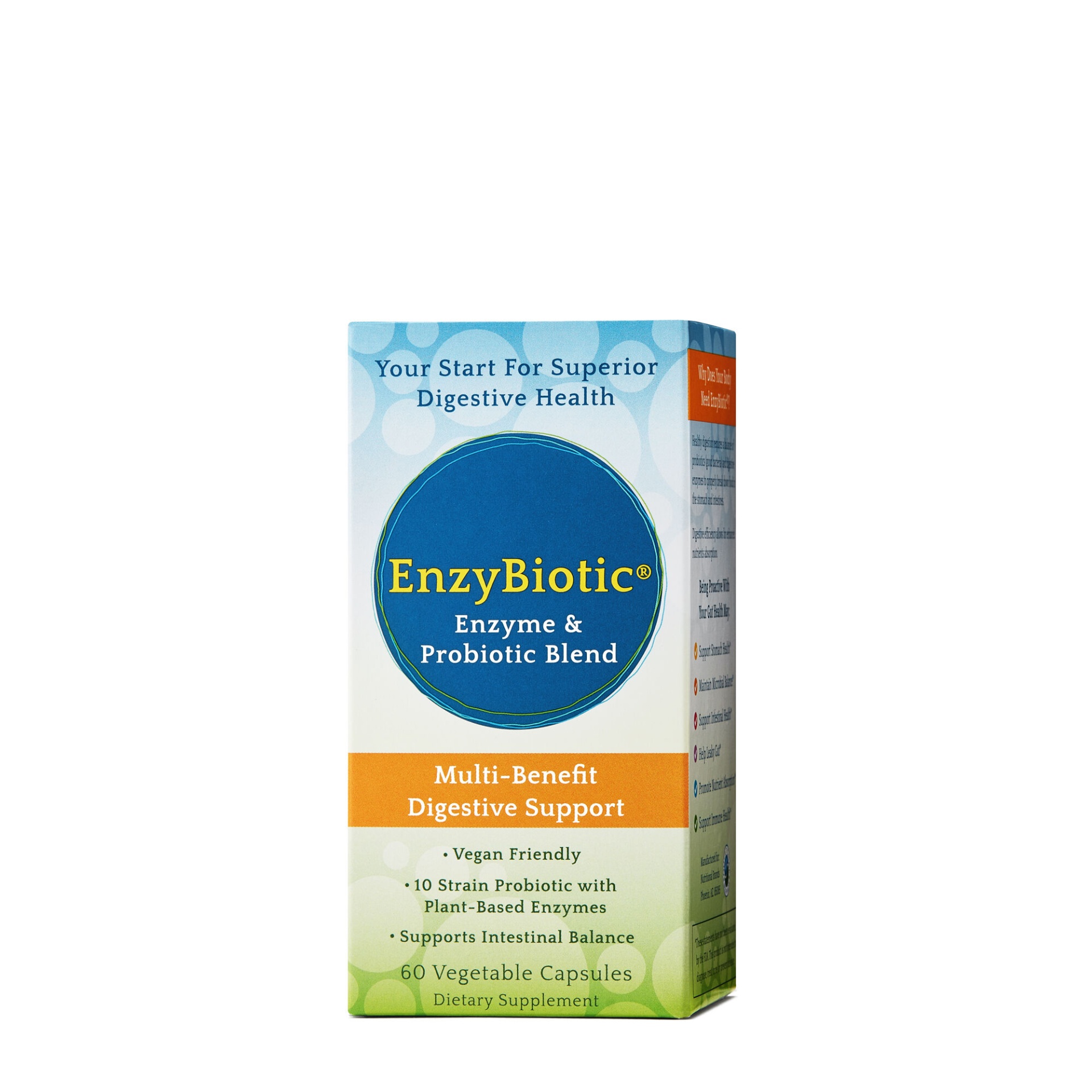 slide 1 of 1, Aerobic Life Enzybiotic Enzyme & Probiotic Blend, 60 ct