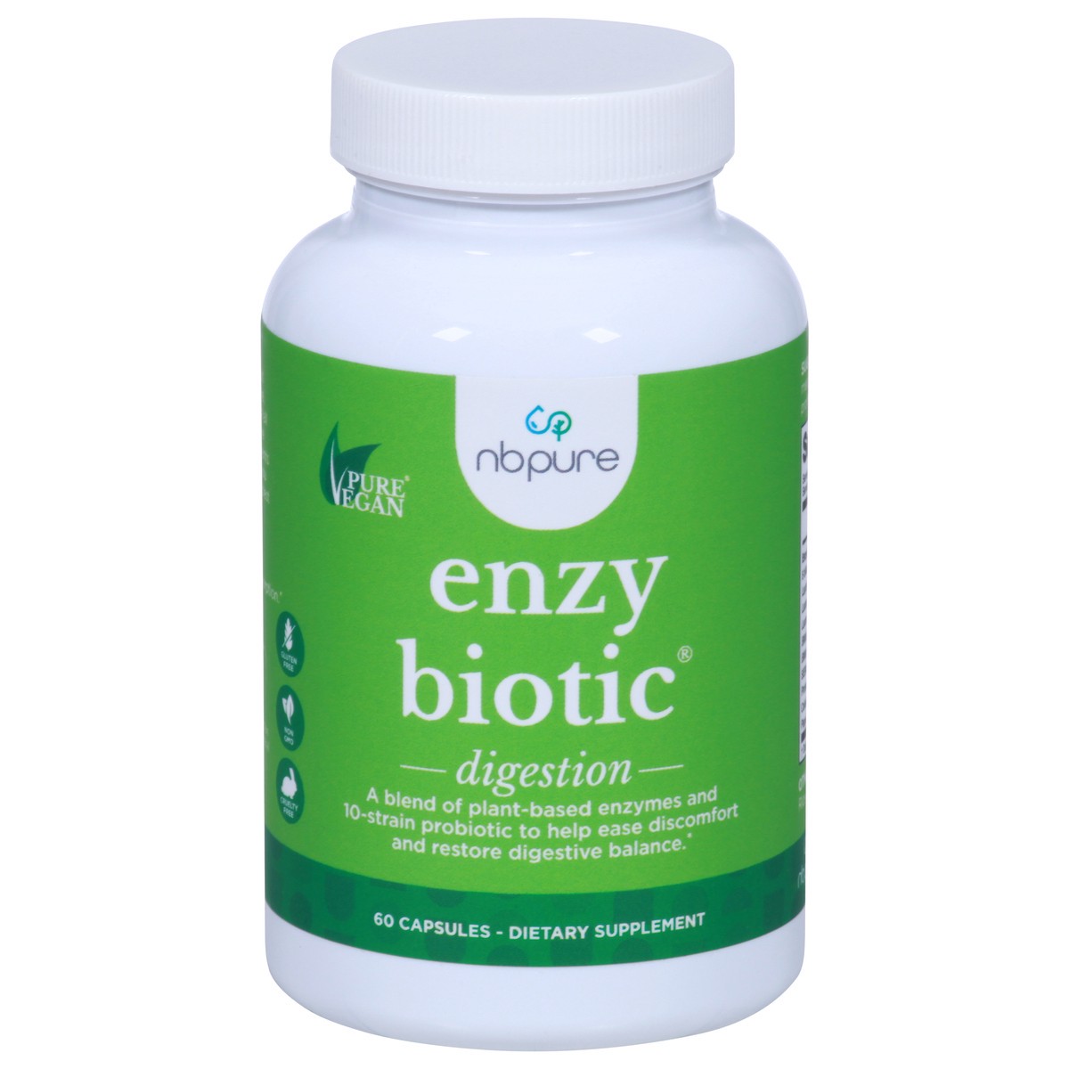 slide 1 of 10, Aerobic Life Enzybiotic, 60 ct