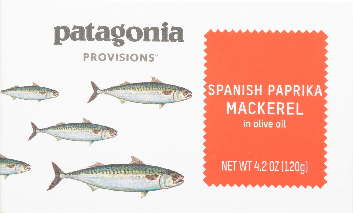 slide 2 of 13, Patagonia Provisions Spanish Paprika Mackerel 4.2 oz, 4.2 oz