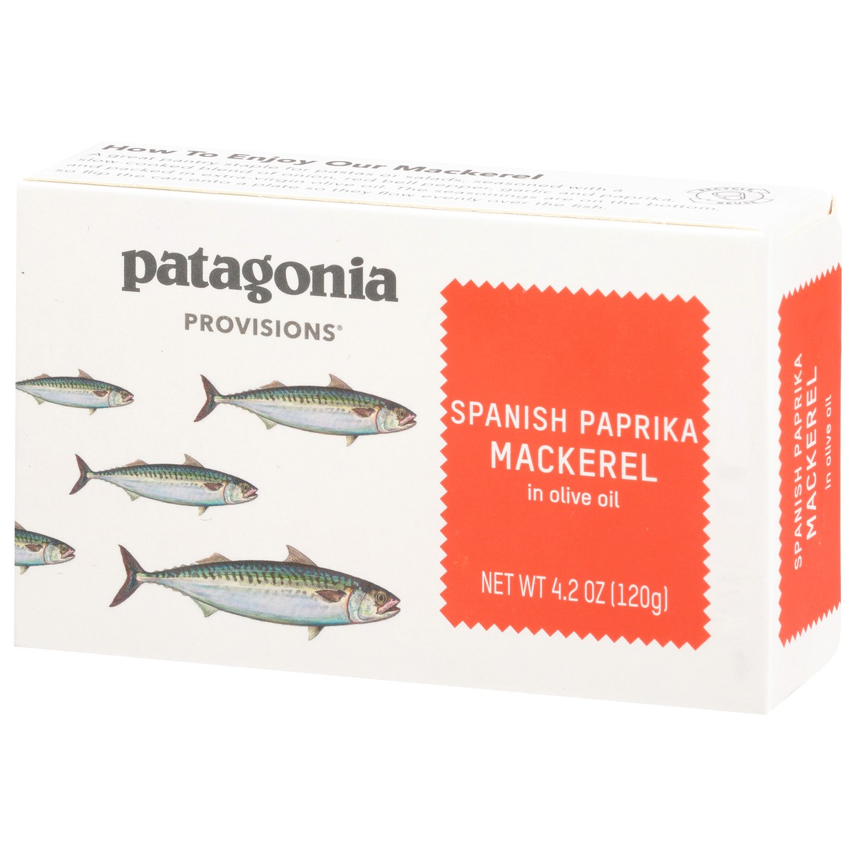 slide 8 of 13, Patagonia Provisions Spanish Paprika Mackerel 4.2 oz, 4.2 oz