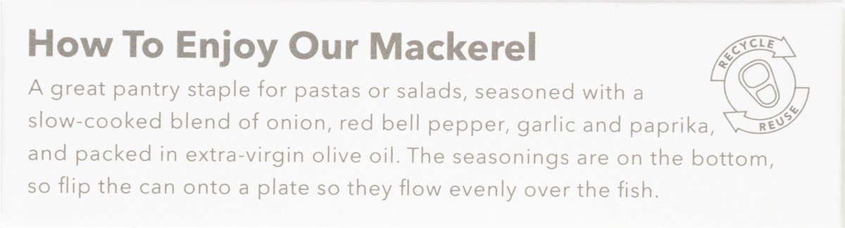 slide 7 of 13, Patagonia Provisions Spanish Paprika Mackerel 4.2 oz, 4.2 oz