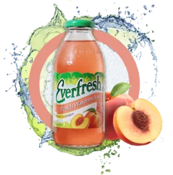 Everfresh Peach Watermelon Glass Bottle - 16 fl oz