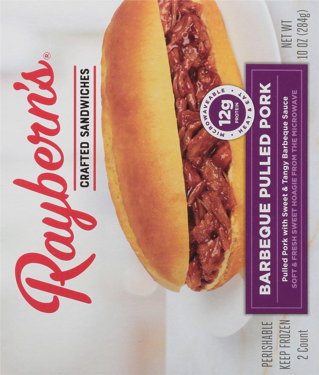 slide 15 of 17, Raybern's Crafted Barbeque Pulled Pork Sandwiches 2 ea, 2 ct