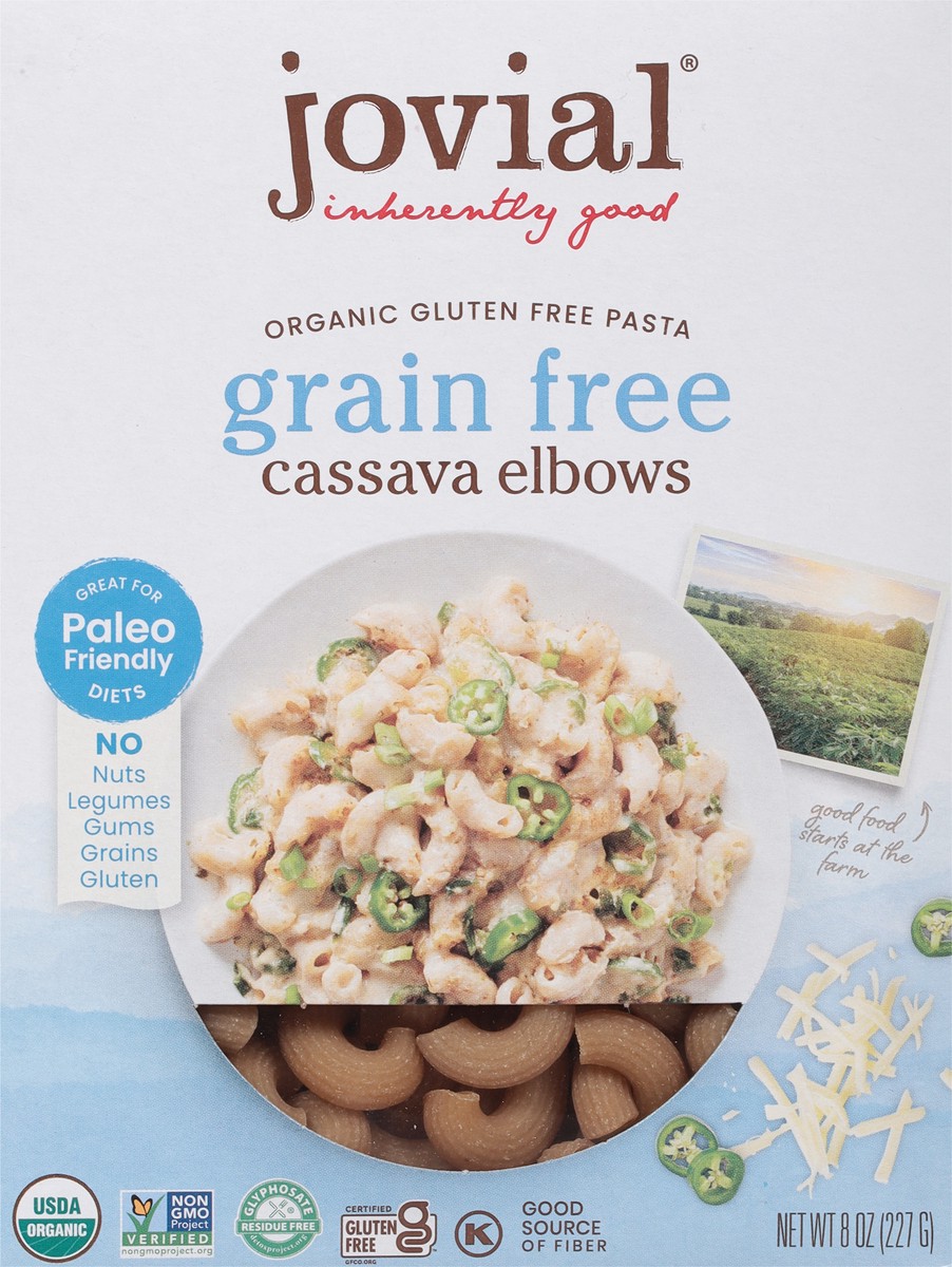 slide 6 of 9, Jovial Grain Free Cassava Elbows Pasta 8 oz, 8 oz