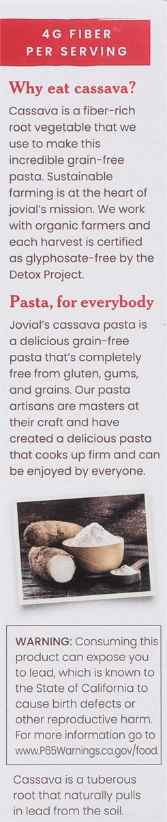 slide 7 of 9, Jovial Grain Free Cassava Elbows Pasta 8 oz, 8 oz