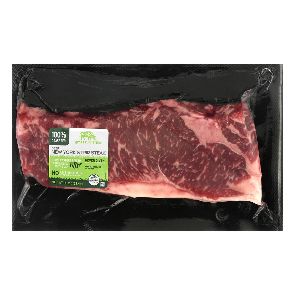 slide 12 of 12, Grass Run Farms New York Strip Steak Beef 10 oz, 10 oz