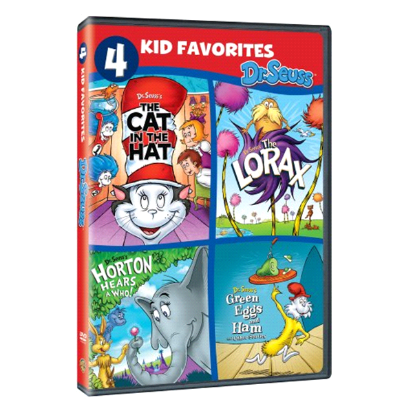 slide 1 of 1, 4 Kid Favorites: Dr. Seuss DVD, 1 ct
