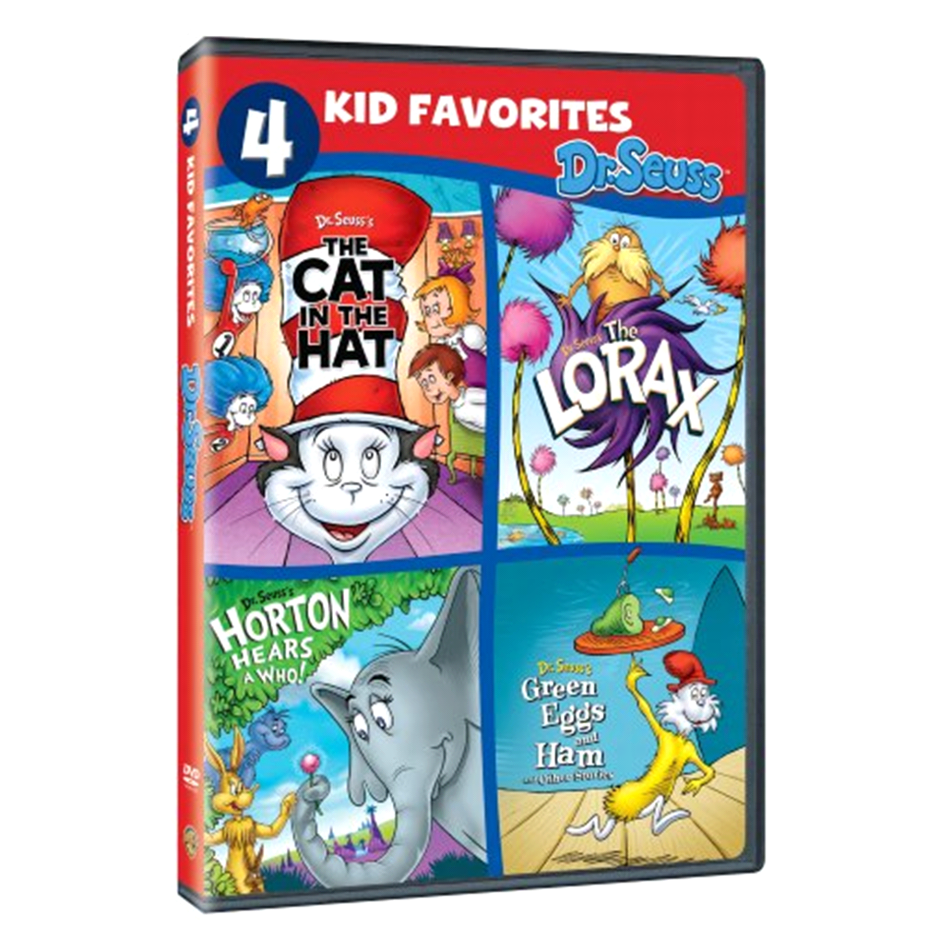 slide 1 of 1, 4 Kid Favorites: Dr. Seuss DVD, 1 ct