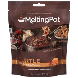 Melting Pot Turtle Milk Chocolate Fondue 9.75 oz