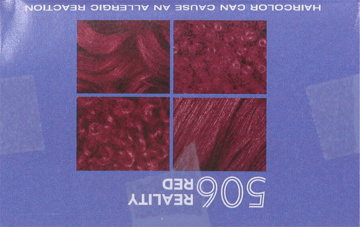 slide 14 of 14, Dark & Lovely Fade Resist Reality Red 506 Permanent Hair Color 1 ea, 1 ct