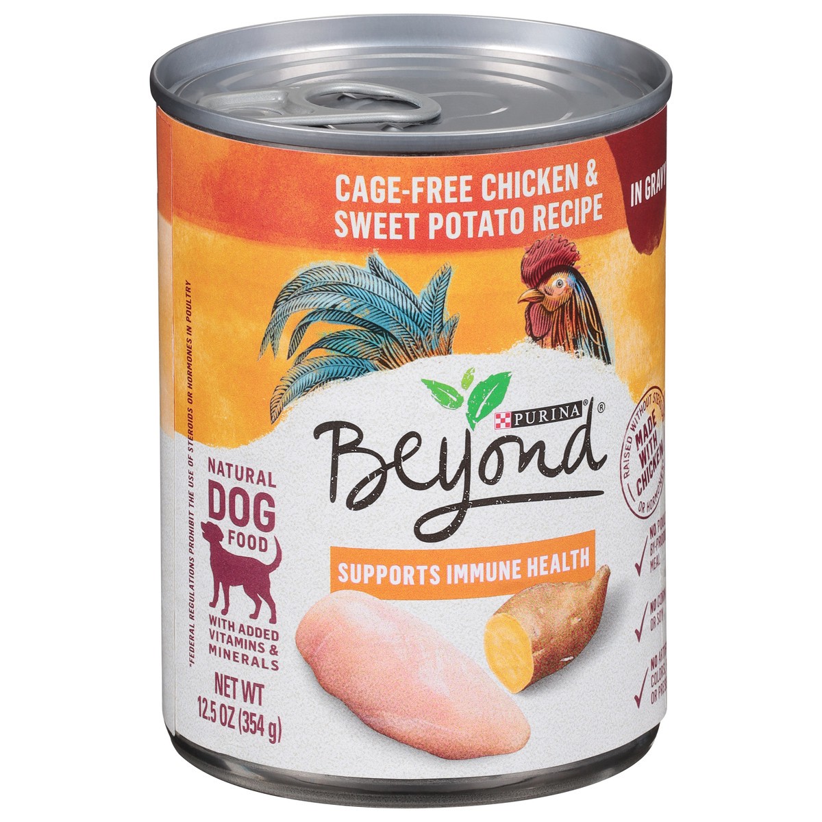 slide 6 of 9, Beyond Purina Beyond Chicken and Sweet Potato in Gravy Grain Free Wet Dog Food, 12.5 oz