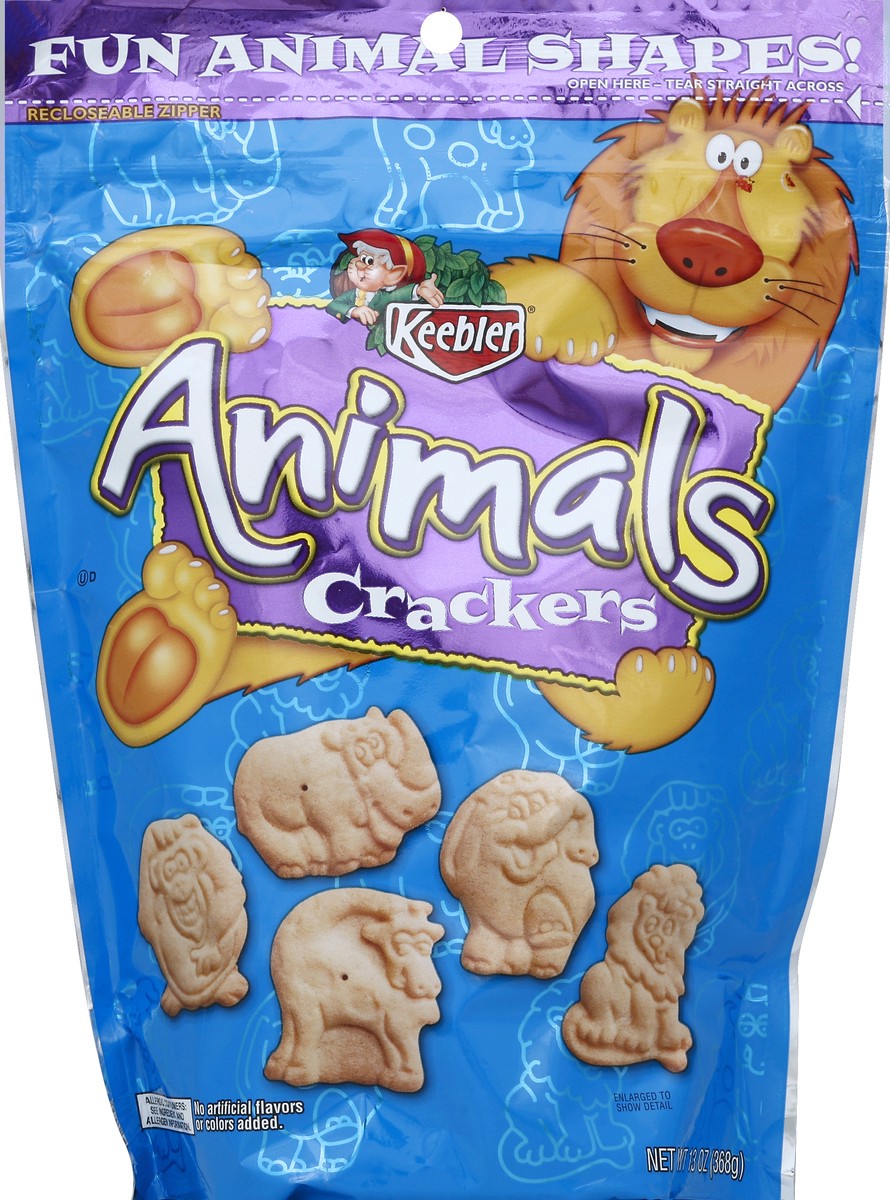 slide 5 of 6, Keebler SpongeBob SquarePants Animal Crackers, 13 oz