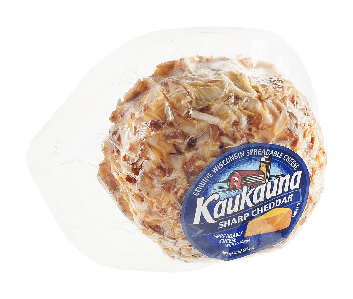 slide 3 of 5, Kaukauna Spreadable Cheeseball, 10 oz