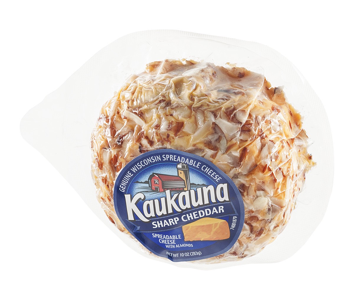 slide 4 of 5, Kaukauna Spreadable Cheeseball, 10 oz