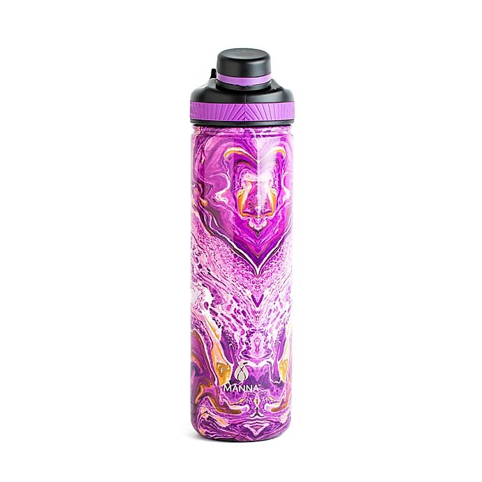 slide 1 of 2, Manna Organics Ranger PRO Water Bottle - Purple, 26 oz