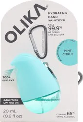 Olika Mint Citrus Hydrating Hand Sanitizer 20 ml Card
