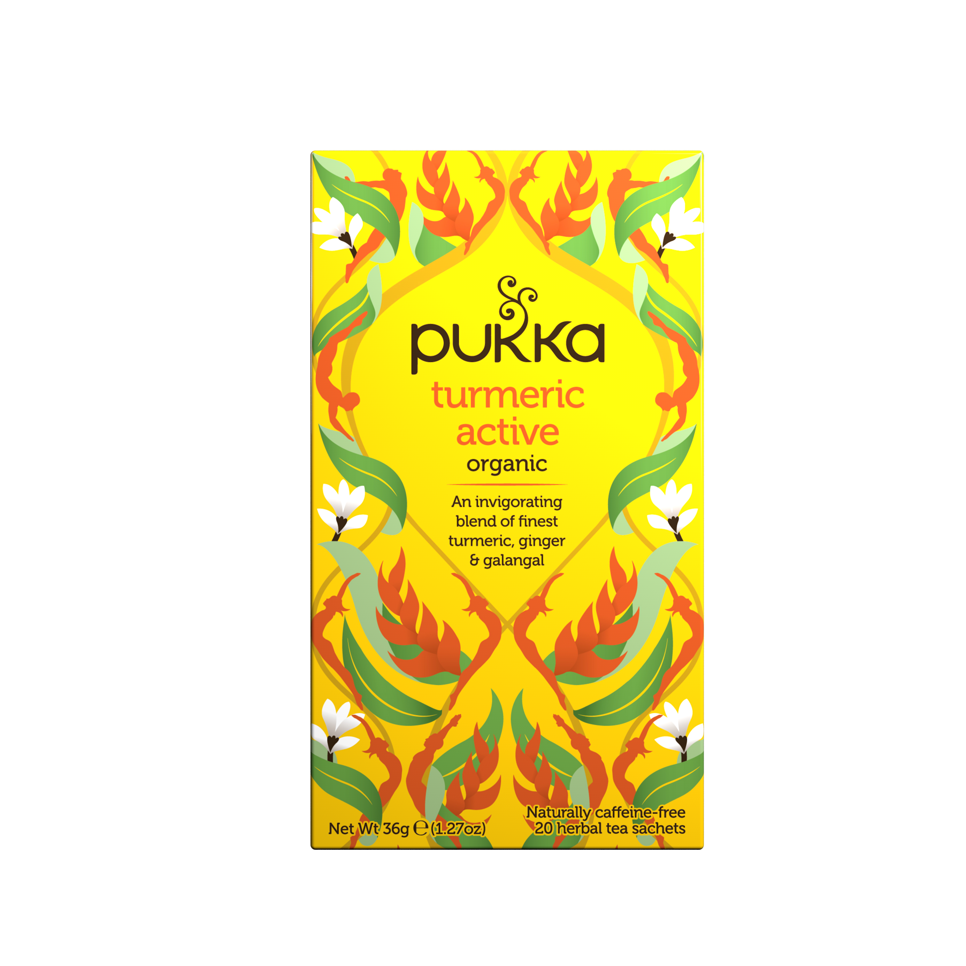 slide 2 of 4, Pukka Organic Turmeric Active, 20 Tea Bags, 20 ct