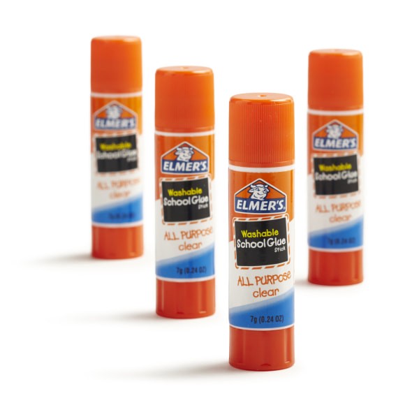 slide 3 of 7, Elmer's Washable All Purpose School Glue Sticks, 4 ct
