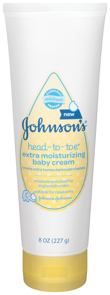 slide 1 of 1, Johnson's Head-to-Toe Extra Moisturizing Baby Lotion, 8 oz