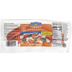 Hill Country Fare Turkey Smoked Sausage - Skinless