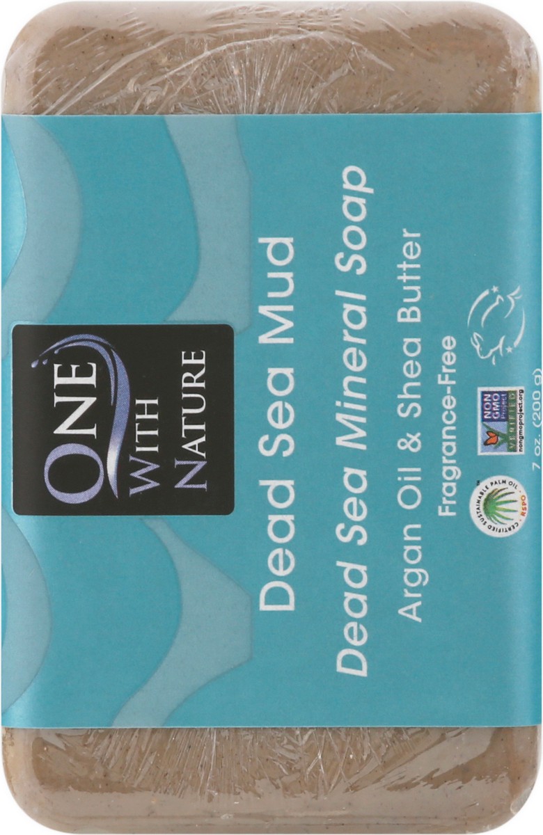 slide 2 of 9, One With Nature Dead Sea Mineral Soap 7 oz, 7 oz