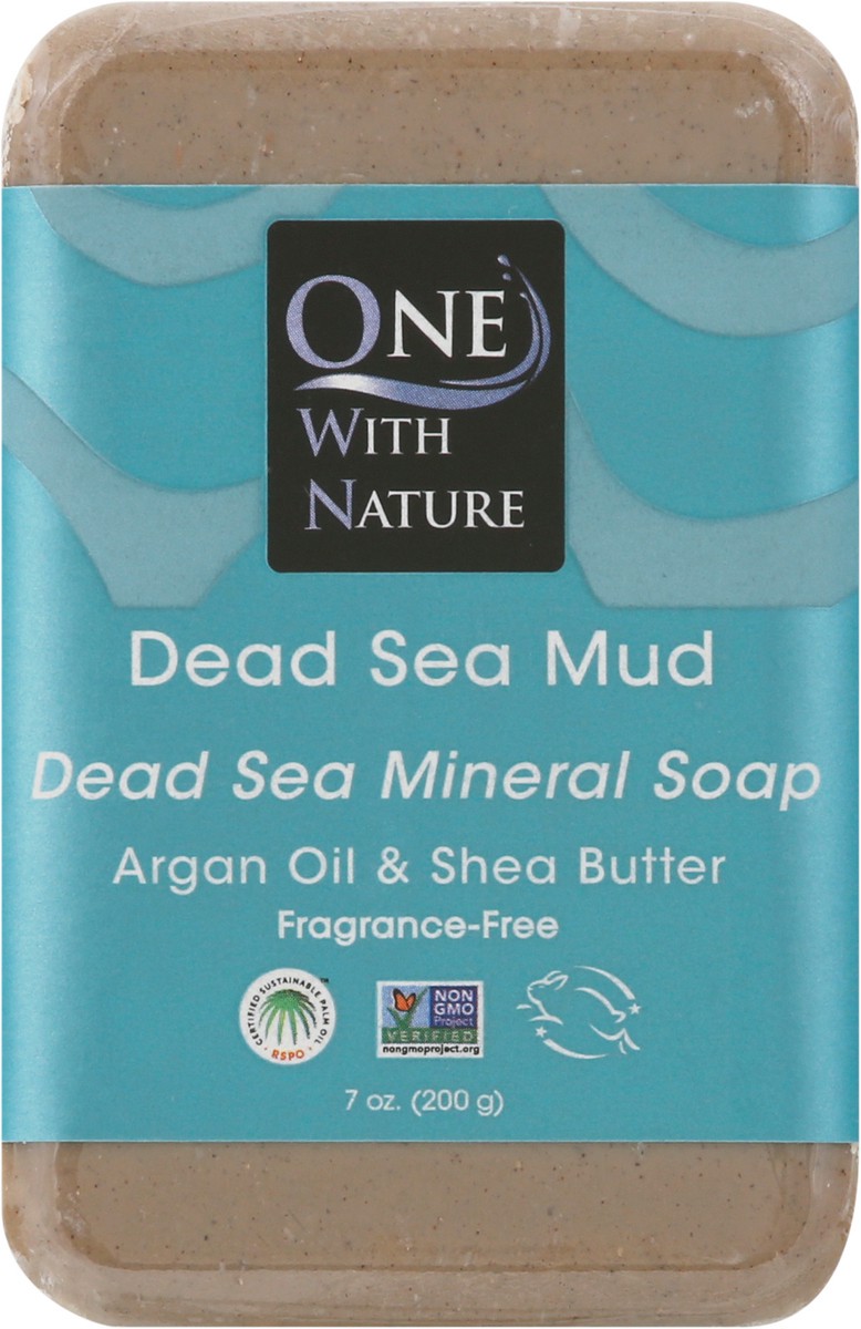 slide 6 of 9, One With Nature Dead Sea Mineral Soap 7 oz, 7 oz