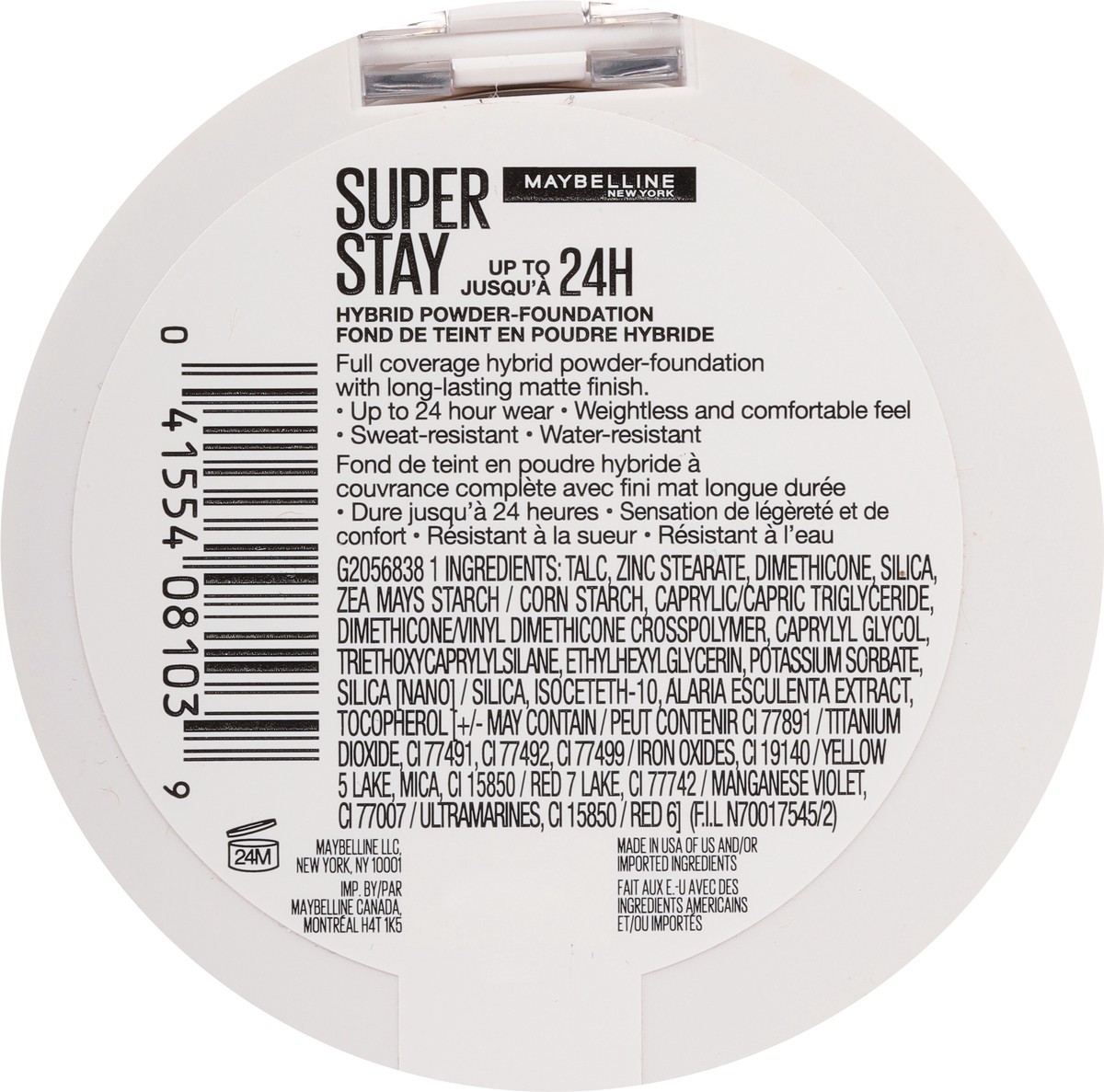 slide 8 of 9, Super Stay 340 Hybrid Powder-Foundation 0.21 oz, 0.21 oz