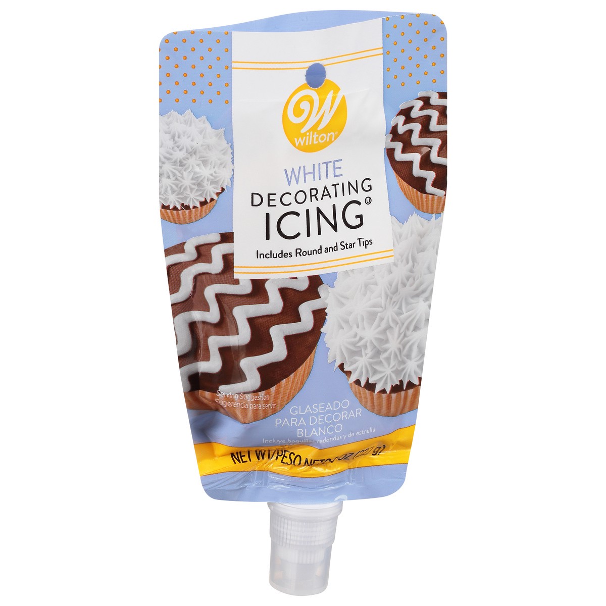 slide 8 of 9, Wilton White Decorating Icing 8 oz, 8 oz