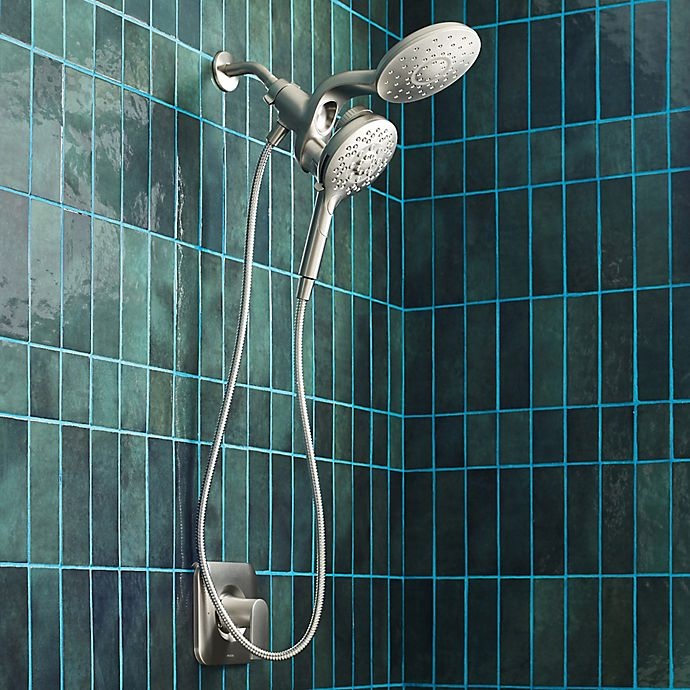 slide 8 of 9, Moen Aromatherapy Combo Showerhead - Brushed Nickel, 1 ct