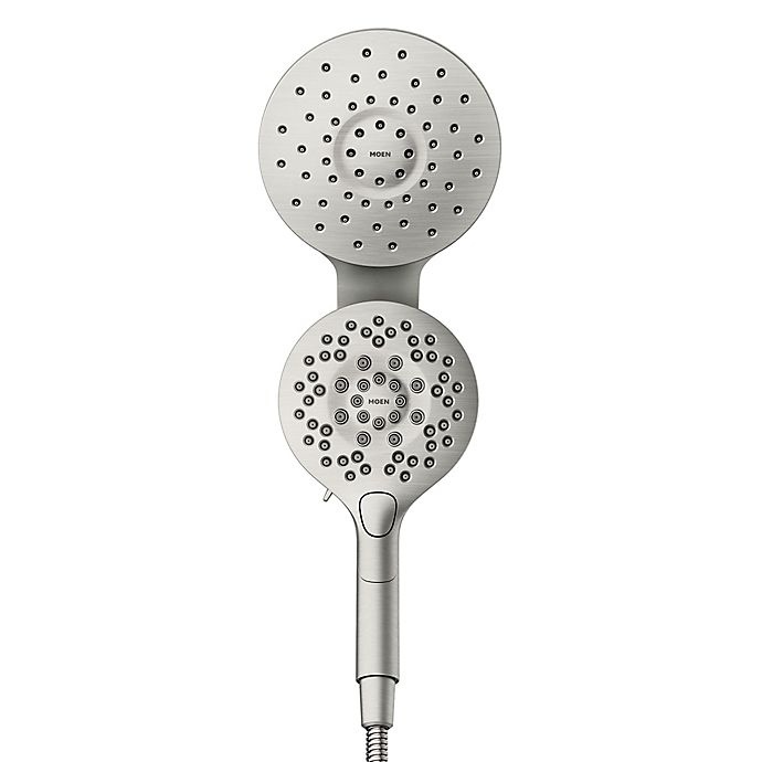 slide 9 of 9, Moen Aromatherapy Combo Showerhead - Brushed Nickel, 1 ct