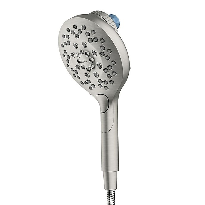 slide 8 of 12, Moen Aromatherapy Handshower - Brushed Nickel, 1 ct