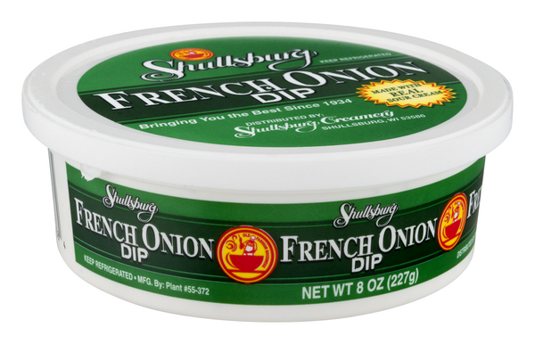 slide 1 of 1, Shullsburg Creamery Shullsburg French Onion Dip, 8 oz