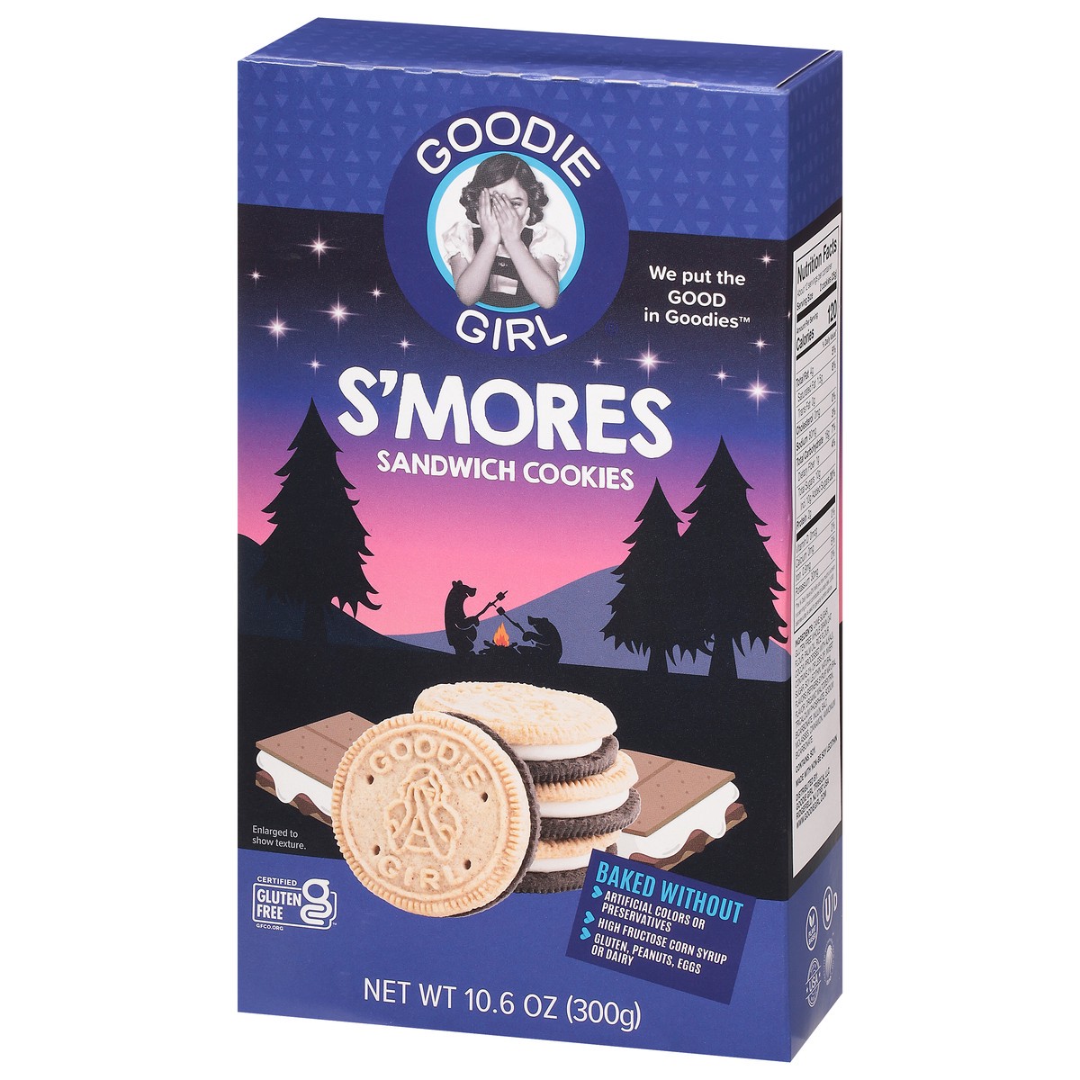 slide 8 of 9, Goodie Girl S'mores Sandwich Cookies 10.6 oz, 10.6 oz
