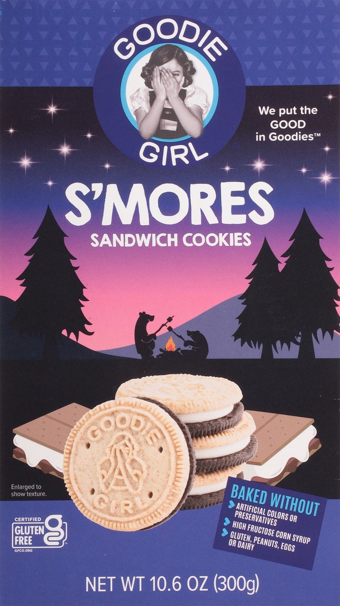 slide 7 of 9, Goodie Girl S'mores Sandwich Cookies 10.6 oz, 10.6 oz