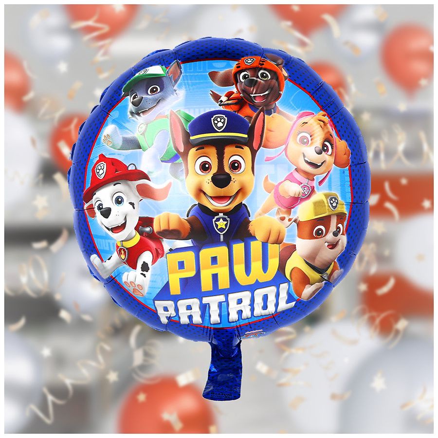 slide 3 of 4, PAW Patrol Standard 17 in Decorative Balloon 1 Each, 1 ct