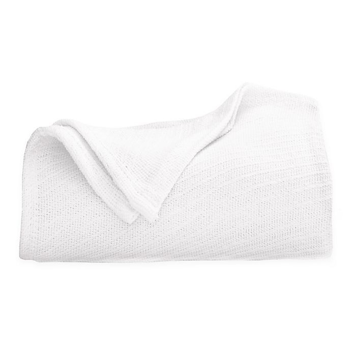 slide 1 of 1, Martex Cotton Twin Blanket - White, 1 ct