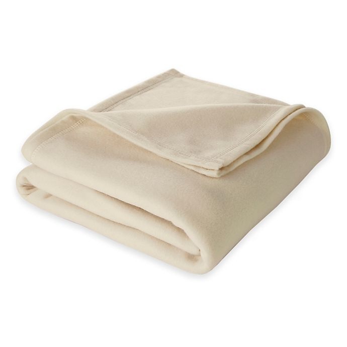 slide 1 of 1, Martex SuperSoft Fleece Twin Blanket - Ivory, 1 ct