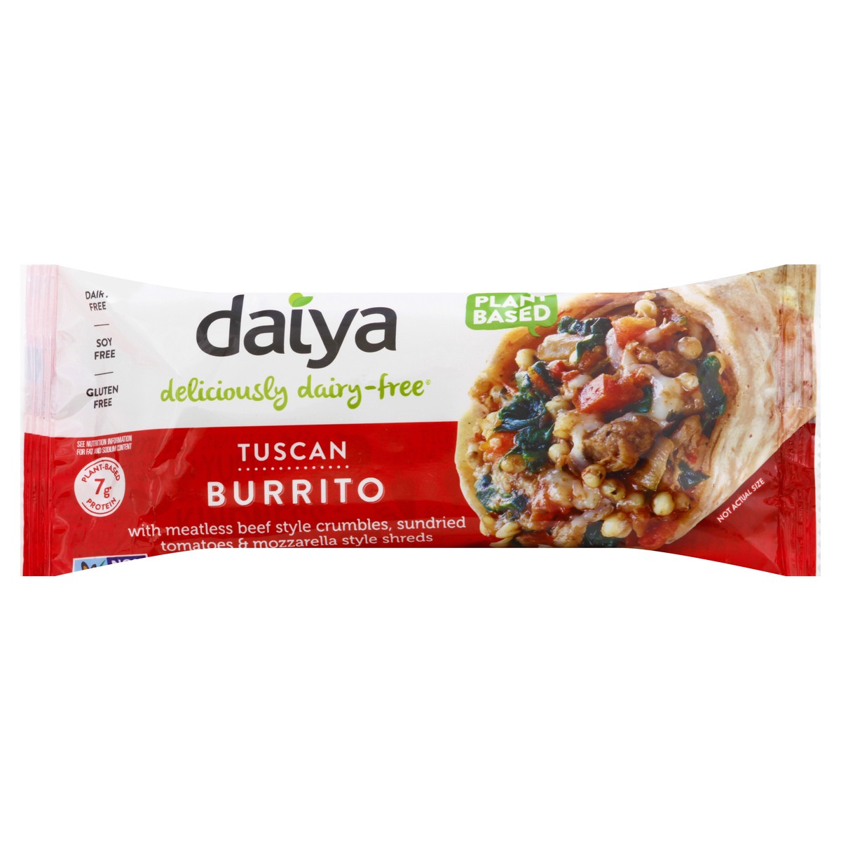 slide 1 of 2, Daiya Tuscan Burrito, 5.6 oz