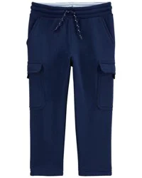 Oshkosh Baby Solid Fleece Pants - Navy Navy 12M