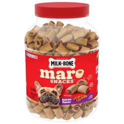 Milk-Bone MaroSnacks Bacon Flavor Small Dog Treats With Bone Marrow, 40 oz