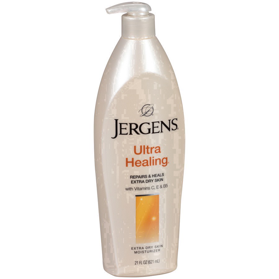 slide 48 of 67, Jergens Ultra Healing Dry Skin Moisturizer, Body and Hand Lotion, for Absorption into Extra Dry Skin, 21 Oz, 21 fl oz