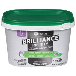 Se Grocers Auto Dish Pod 3Chmbr