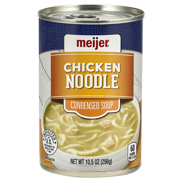 slide 1 of 4, Meijer Soup Chicken Noodle, 10.5 oz