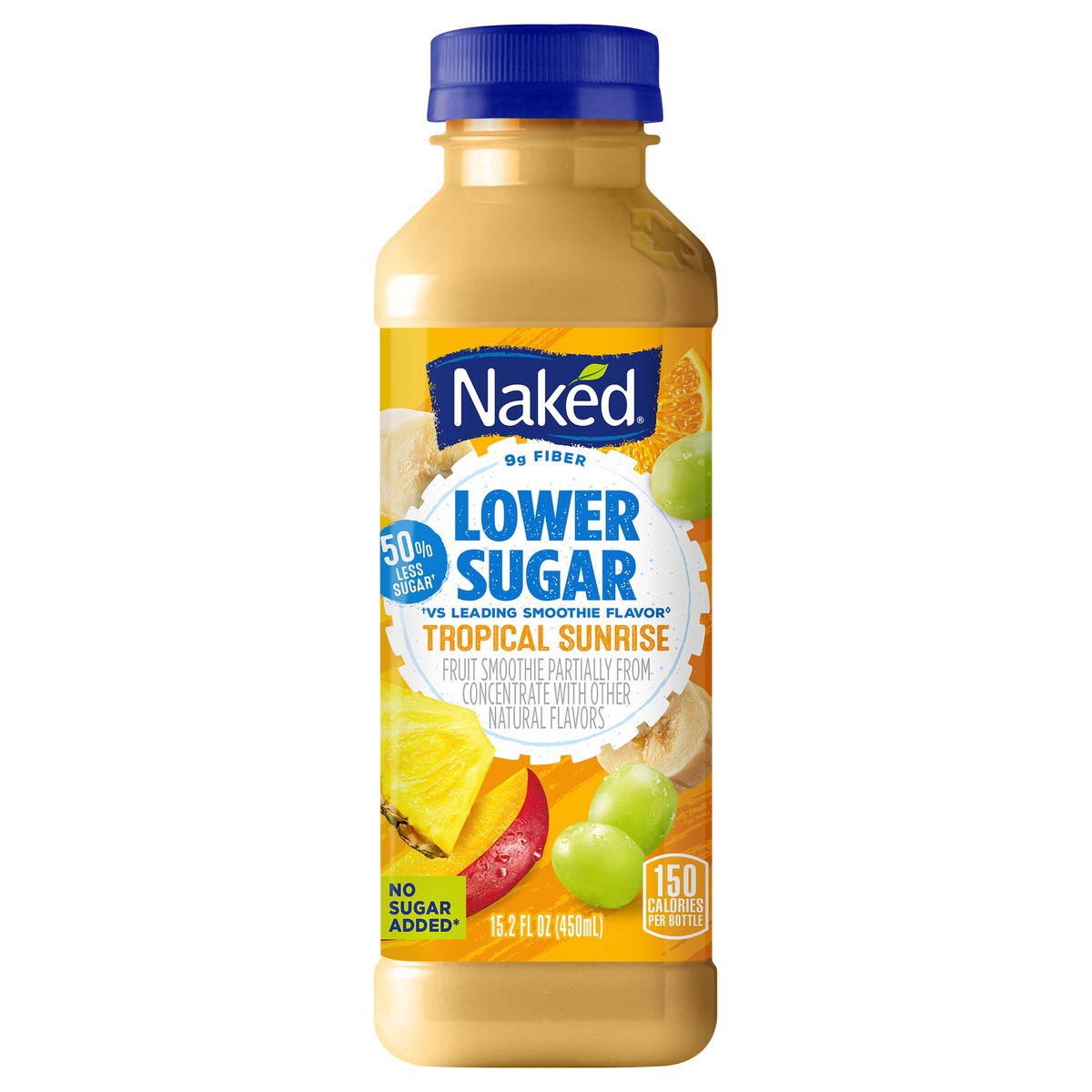 slide 11 of 11, Naked Lower Sugar Tropical Sunrise - 15.20 fl oz, 15.20 fl oz