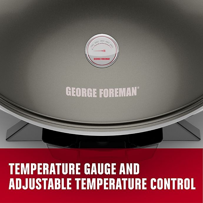 slide 4 of 5, George Foreman Indoor/Outdoor Electric Grill, 1 ct